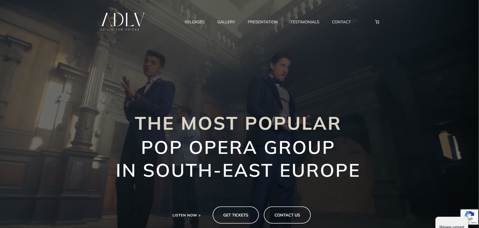 Ad Libitum Voices Website